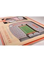 Texas Longhorns Stadium View 4x6 Picture Frame - Brown