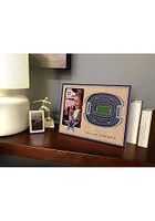 Dallas Cowboys Stadium View 4x6 Picture Frame - Brown