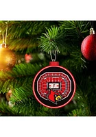 Louisville Cardinals 3D Stadium View Ornament - Black
