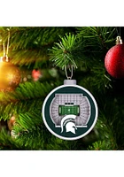 Michigan State Spartans 3D Stadium View Ornament - Green