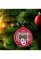 Oklahoma Sooners 3D Stadium View Ornament - Red
