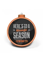 Oklahoma State Cowboys 3D Stadium View Ornament