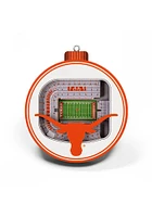 Texas Longhorns 3D Stadium View Ornament - White