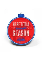 Chicago Cubs 3D Stadium View Ornament - Blue