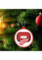 Detroit Red Wings 3D Stadium View Ornament - White