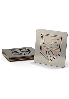 Los Angeles Kings 4 Pack Stainless Steel Boaster Coaster