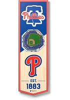 Philadelphia Phillies 6x19 inch 3D Stadium Sign
