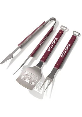 Mississippi State Bulldogs Spirit 3 Piece BBQ BBQ Tool Set