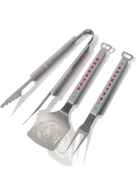 Ohio State Buckeyes Spirit 3 Piece BBQ BBQ Tool Set