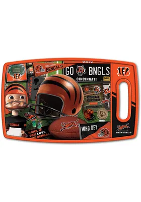 Cincinnati Bengals Retro Cutting Board