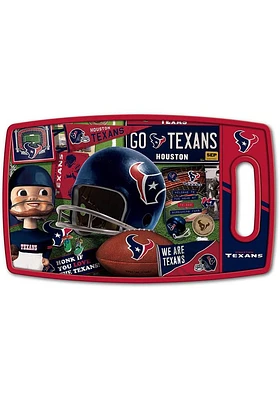 Houston Texans Retro Cutting Board