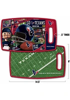 Houston Texans Retro Cutting Board