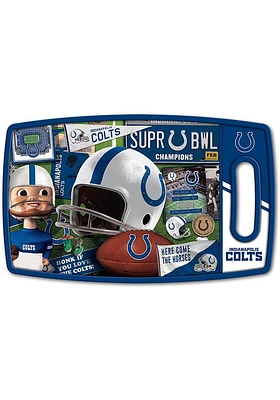Indianapolis Colts Retro Cutting Board