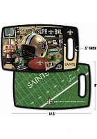 New Orleans Saints Retro Cutting Board