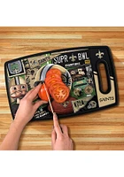 New Orleans Saints Retro Cutting Board
