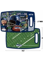 Seattle Seahawks Retro Cutting Board