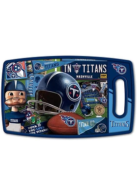 Tennessee Titans Retro Cutting Board