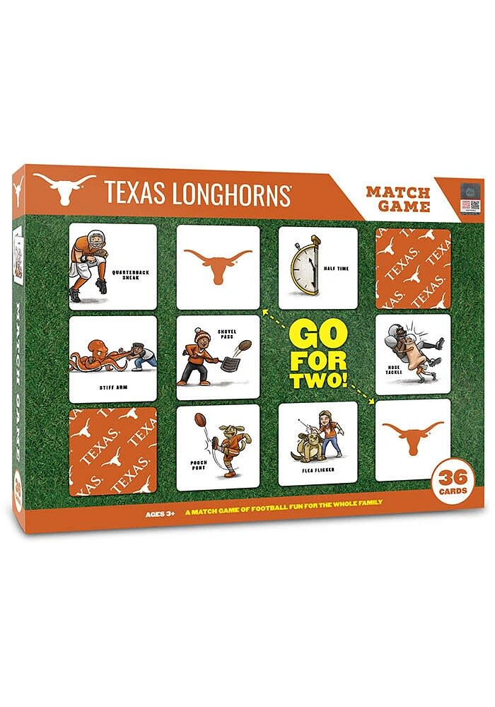 Texas Longhorns Memory Match Game