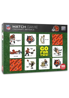 Cincinnati Bengals Memory Match Game