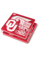 Oklahoma Sooners 3D Coaster - Red