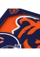 Chicago Bears 3D Coaster - Orange