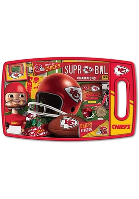 Kansas City Chiefs team cutting board Cutting Board
