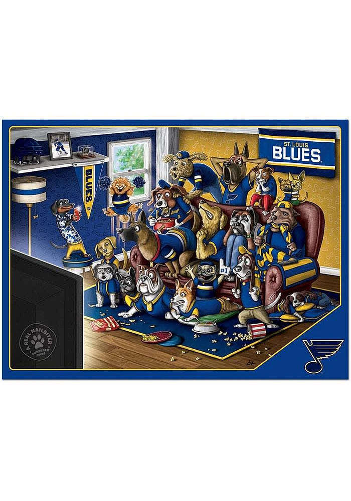 St Louis Blues 500 Piece Purebred Fans Puzzle