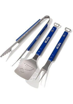 St Louis Blues Spirit 3-Piece BBQ BBQ Tool Set