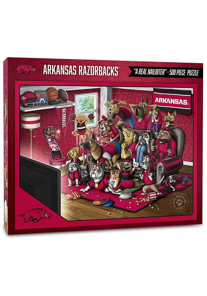 Arkansas Razorbacks Purebred Fans 500 Piece Puzzle