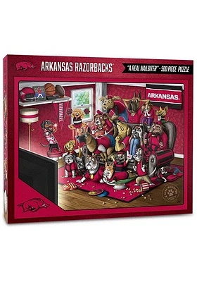 Arkansas Razorbacks Purebred Fans 500 Piece Puzzle