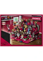 Arkansas Razorbacks Purebred Fans 500 Piece Puzzle