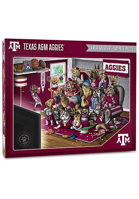 Texas A&M Aggies Purebred Fans 500 Piece Puzzle