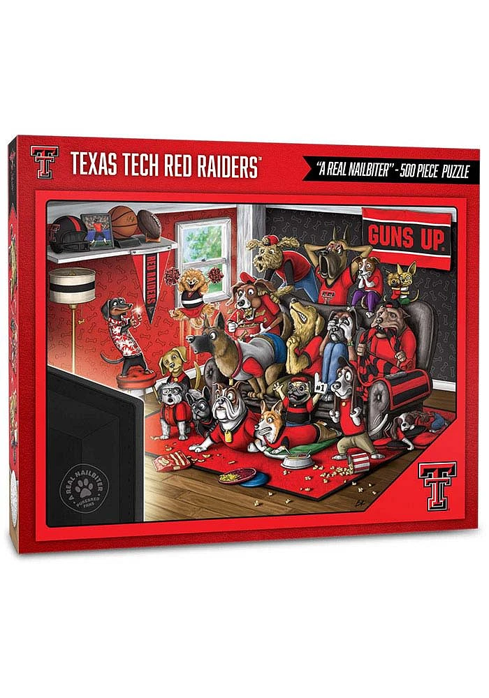 Texas Tech Red Raiders Purebred Fans 500 Piece Puzzle
