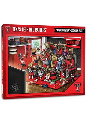 Texas Tech Red Raiders Purebred Fans 500 Piece Puzzle