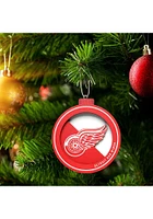 Detroit Red Wings 3D Logo Series Ornament - Red
