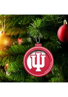 Indiana Hoosiers 3D Logo Series Ornament - Red