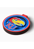Kansas Jayhawks 3D Logo Series Ornament - Blue