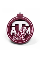 Texas A&M Aggies 3D Logo Series Ornament - Red