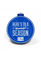 Indianapolis Colts 3D Stadium View Ornament - Blue