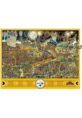 Pittsburgh Steelers Wooden Joe Journeyman Puzzle