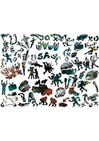 Philadelphia Eagles Wooden Retro Puzzle
