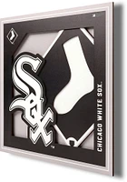 Chicago White Sox 12x12 3D Logo Sign