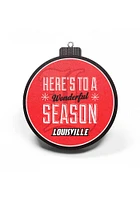 Louisville Cardinals Logo Series Ornament - Red