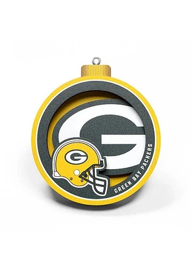 Green Bay Packers Logo Series Ornament - Green