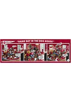 Indiana Hoosiers 1000 Piece Purebread Fans Game Day Dog House Puzzle