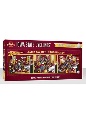 Iowa State Cyclones 1000 Piece Purebread Fans Game Day Dog House Puzzle