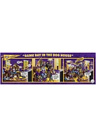 LSU Tigers 1000 Piece Purebread Fans Game Day Dog House Puzzle