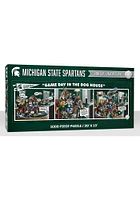 Michigan State Spartans 1000 Piece Purebread Fans Game Day Dog House Puzzle