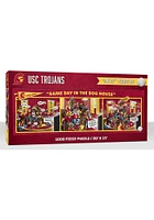 Cardinal USC Trojans 1000 Piece Purebread Fans Game Day Dog House Puzzle
