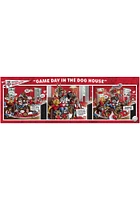 Wisconsin Badgers 1000 Piece Purebread Fans Game Day Dog House Puzzle